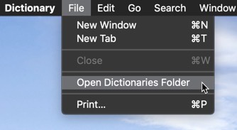 Download Apple Dictionary For Mac