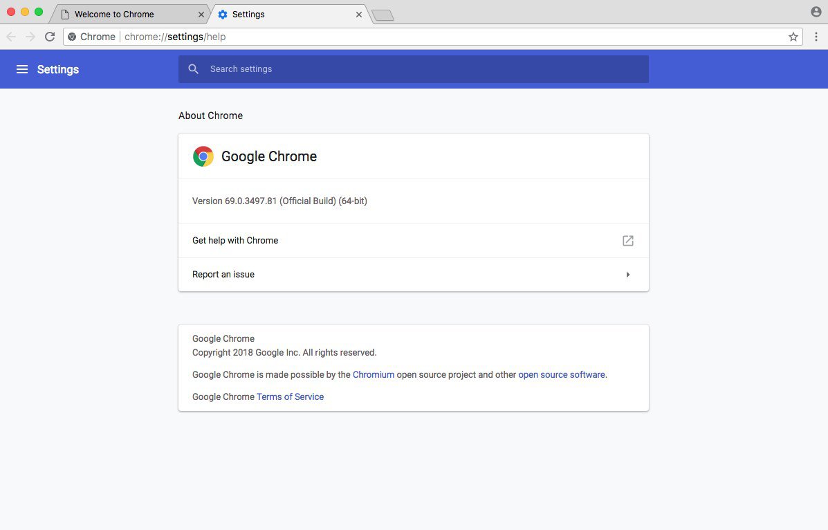 Google chrome download for mac